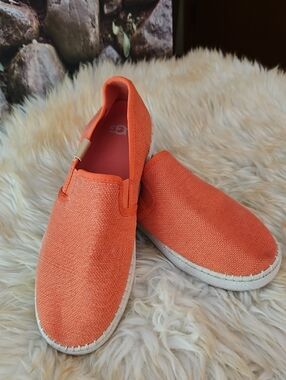 UGG Orange Slip-On Espadrille Sneakers